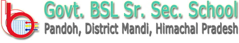 GOVT. BSL SR SEC SCHOOL PANDOH, DISTT MANDI HIMACHAL PRADESH